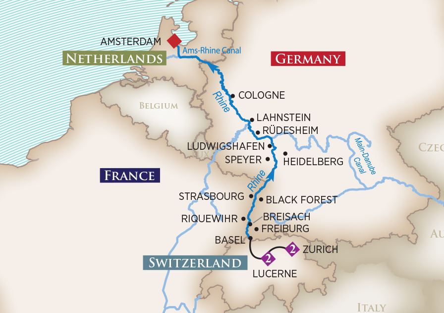 river cruise rhine 2023