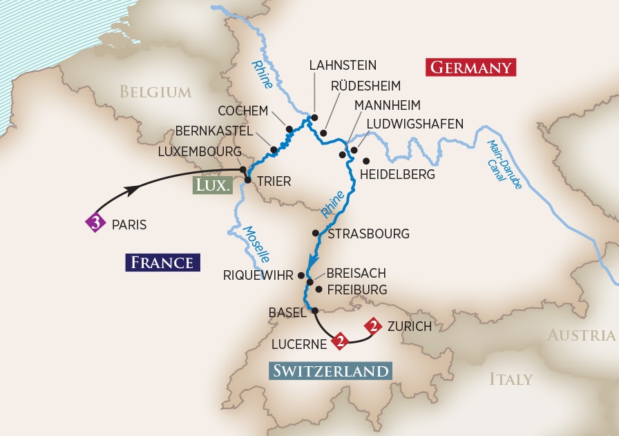 moselle river wine cruise